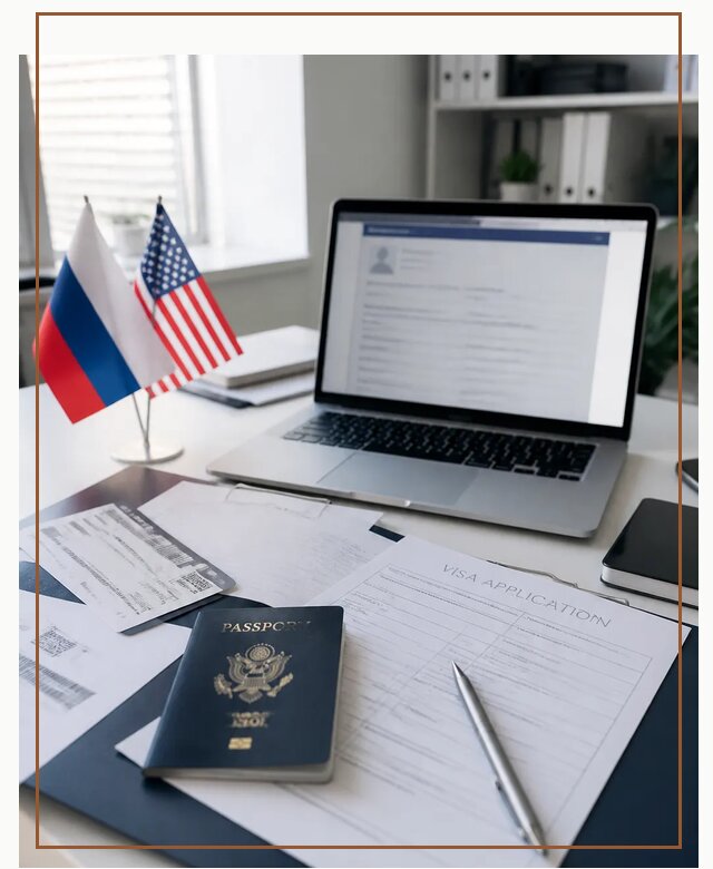 Оформление визы в США для туристов и бизнеса в Камышине